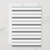 カワイリトルキツネ吹き出し誕生会 招待状 (裏面)