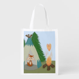 カワイローンキツネ エコバッグ
