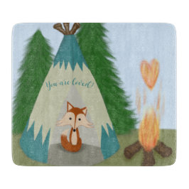 カワイローンキツネ カッティングボード