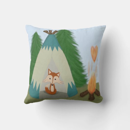 カワイローンキツネ クッション (裏面)