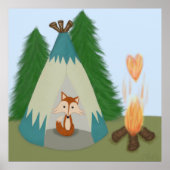 カワイローンキツネ ポスター (正面)