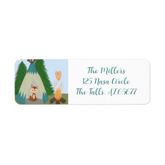 カワイローンキツネ ラベル (正面)