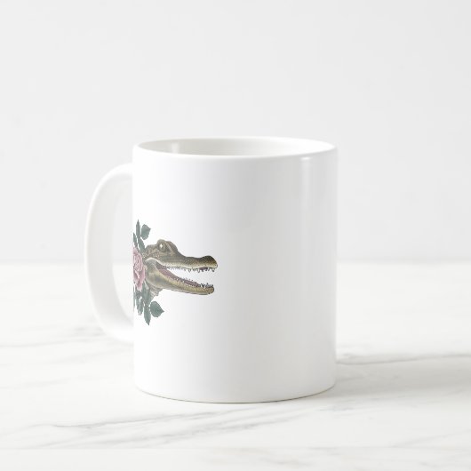 カワイワイクラシックゲーターTシャツ コーヒーマグカップ (正面左)