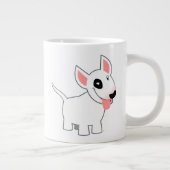 カワイートカートブルテリアジャンボマグ ジャンボコーヒーマグカップ (右)