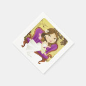 カワイートカートンブライドブライダルシャワーナプキン スタンダードカクテルナプキン (角)