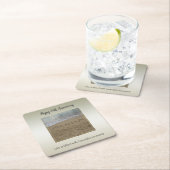 カワイ ハワイ アロハビーチ 美しい瞬間         スクエアペーパーコースター (インサイチュ)