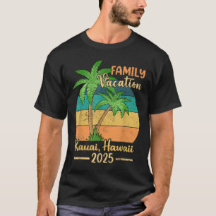 カワイ・ハワイ・ビーチ・ファミリー・バケーション 2025 サマー Tシャツ