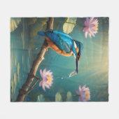 カワウエレガントジ フリースブランケット (正面(横))