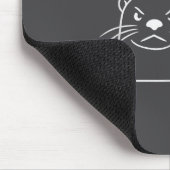 カワウソがカワウソを助ける カワウソのユーモアの引用 マウスパッド (コーナー)