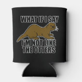 カワウソが嫌い 缶クーラー (裏面)