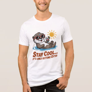 カワウソげっとう トライブレンドTシャツ