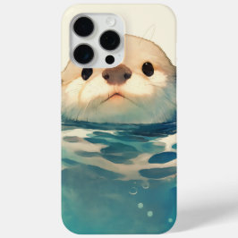 カワウソって何してるの? iPhone 15 PRO MAXケース