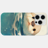 カワウソって何してるの？ Case-Mate iPhoneケース (裏面 (横))