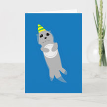 カワウソとお誕生日おめでとう