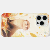 カワウソとカボチャの幻想的な秋 Case-Mate iPhoneケース (裏面 (横))