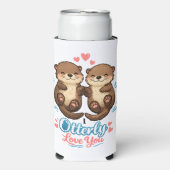 カワウソに恋をした スリム缶クーラー (Seltzer正面)