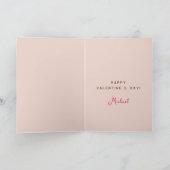 カワウソに私のバレンタインになって シーズンカード (内部)