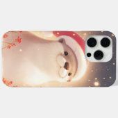 カワウソのあったかクリスマス・イヴ Case-Mate iPhoneケース (裏面 (横))
