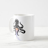 カワウソのいたずら コーヒーマグ コーヒーマグカップ (正面左)