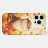 カワウソのかぼちゃ畑 iPhoneケース (裏面横)