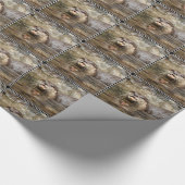 カワウソのギフトの包装紙 ラッピングペーパー (角)