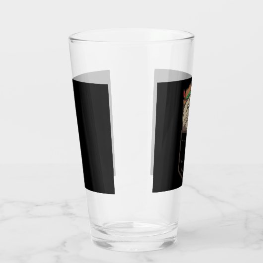 カワウソのポケットでビールを飲む|カワウソの贈り物 タンブラーグラス (右)