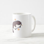 カワウソのママの魔法 コーヒーマグカップ (正面右)