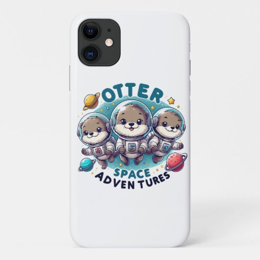 カワウソの宇宙冒険 Case-Mate iPhoneケース (裏面)