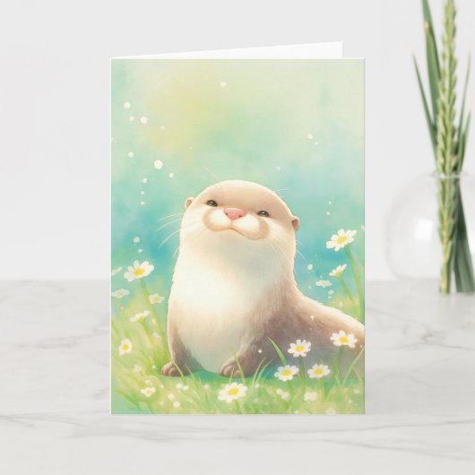 カワウソの楽園 カード (正面)