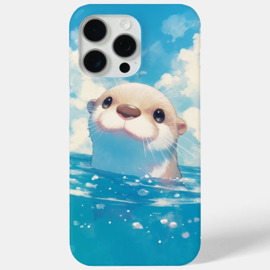 カワウソの水中冒険 Case-Mate iPhoneケース (裏面)