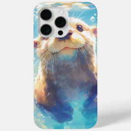 カワウソの水辺の冒険 iPhone 15 PRO MAXケース