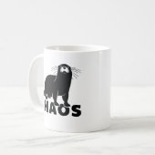 カワウソの混乱 コーヒーマグカップ (正面左)