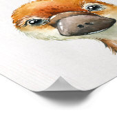 カワウソの赤ちゃんのポスター ポスター (角)