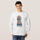 カワウソの長袖Tシャツ Tシャツ (正面フル)