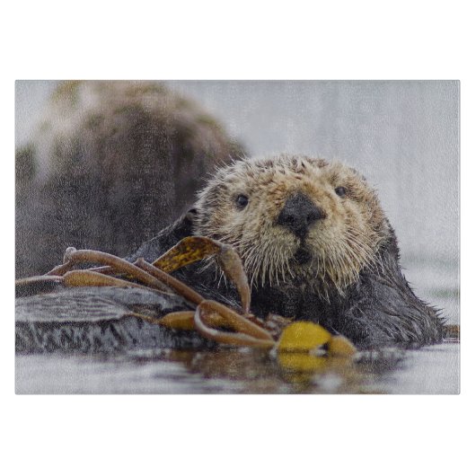 カワウソの驚きのまな板 カッティングボード (正面)