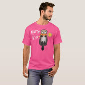 カワウソの魔法使い ウィザード カワウソ ハリー Tシャツ (正面フル)