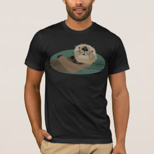 カワウソのTシャツ Tシャツ