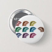 カワウソは異なっています 缶バッジ (正面&裏面)