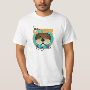 カワウソは私を抱き締めます Tシャツ