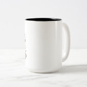 カワウソバリスタの2トーン コーヒーマグ ツートーンマグカップ (正面右)