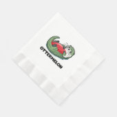 カワウソメロン 縁ありランチョンナプキン (角)