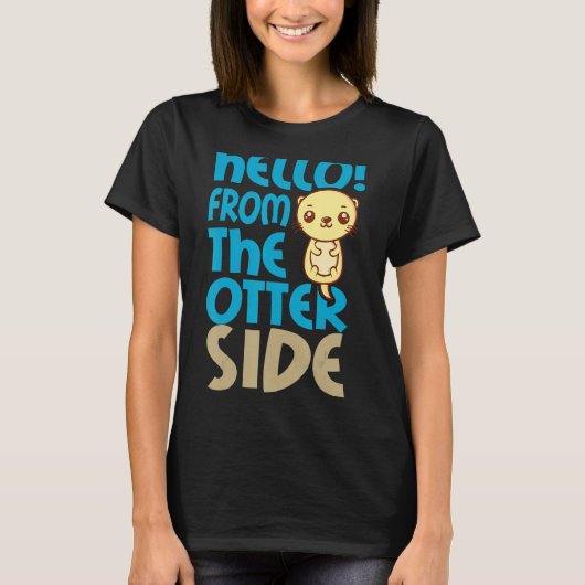 カワウソ側 Tシャツ (正面)