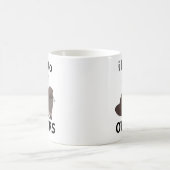 カワウソ大好きすぎる カワウソの面白グッズ コーヒーマグカップ (中央)