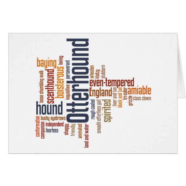 カワウソ猟犬 (正面横)