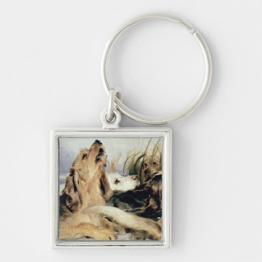 カワウソ猟犬 キーホルダー (正面)