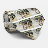 カワウソ猟犬 ネクタイ (ロール)