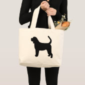 カワウソ猟犬 ラージトートバッグ (正面(商品))