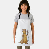 カワウソ魚釣り エプロン (インサイチュ)