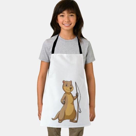 カワウソ魚釣り エプロン (インサイチュ)