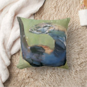 カワウソ2003年 クッション (ブランケット)